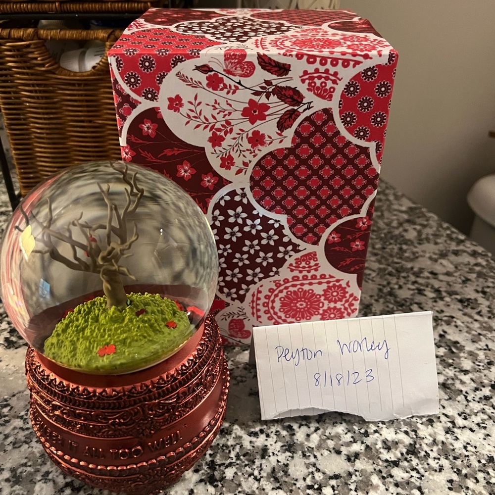 all too well snowglobe